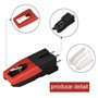 Stylineedle Lot de 5 Aiguilles pour Tourne-Disque avec 1 Cartouche pour Phonographe LP Platine Tourne-Disque Diamant Stylet de R
