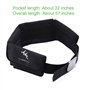UXELY Ceinture de poids pour Plongée et Plongée Libre - Néoprène avec Boucle en Acier Inoxydable et Bracelet Réglable (Noir)