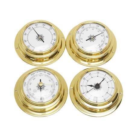 Alicer Lot de 4 stations météorologiques portables - Baromètre