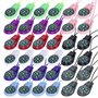Molbory Lot de 36 mini boussoles de survie