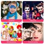 Visage Corps Peinture, Palette de Maquillage pour Enfant, 12 Couleurs, Kit de Peinture Corporelle, Tatouage Maquillage Palette, 