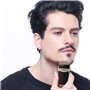 VGR 331 Rasoir Double Feuille pour Homme, Rasoir Électrique de Voyage, Rasoir Portable pour Barbe et Visage, Recharge USB, Longu