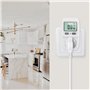 talifoca Compteurs d'énergie Wattmètre Prise Consommation Electrique, Contrôleur de Prise Compteur Kwh Puissance Maximum 3680W 1