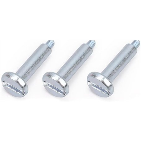 Lot de 3 vis de fixation de base de rechange argentées pour console de jeu Playstation 5 PS5 Support vertical Accessoires