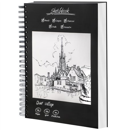 Carnet de Dessin A4 – Cahier de Dessin Premium