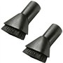 Lot de 2 brosses d'aspiration compatibles avec les aspirateurs eau et poussière Kärcher avec largeur nominale DN 35 comme 6.903-