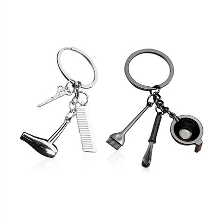 Porte-Clés De Coiffeur 2 Pièces