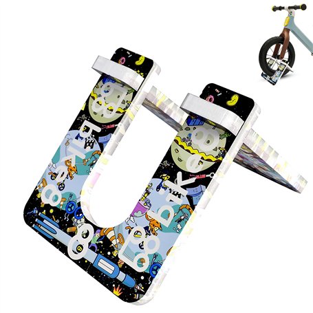 VireEyU Support de Parking Réglable pour Vélos et Trottinettes