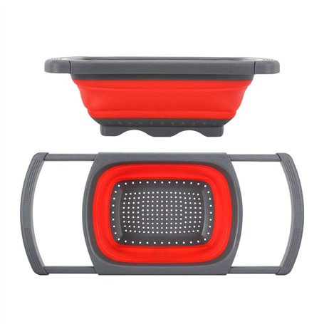 Jzhen sur L'évier Passoire Pliable