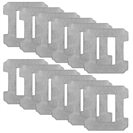 12 Pièces pour Ecovacs Winbot W1 / W1 Pro / W2 / W2 Omni Tampons de Nettoyage pour robots de nettoyage de vitres