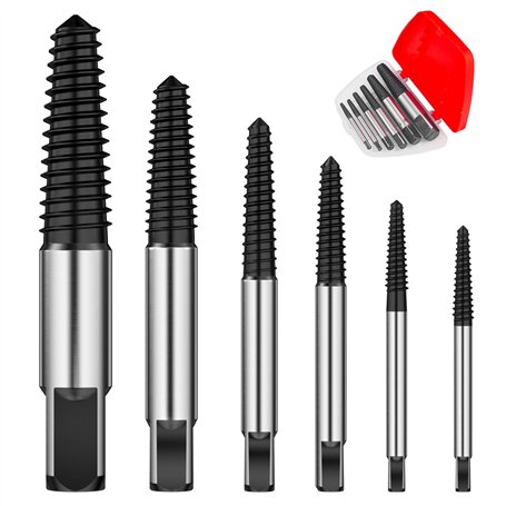 Lixiluxia 6 Pièces Extracteur de Vis Cassée