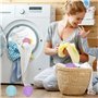 Lixiluxia 8 Pièces Boule de Lavage pour Machine à Laver, Balle de Lavage, Balles de Séchage pour Doudoune, pour Sèche-linge, Réu
