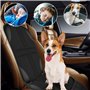 Fervalyna Protecteur de Siège de Voiture Isofix, Antidérapant Protection Siege Auto avec Poches Organisateur, Universelle Imperm