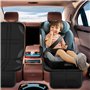Fervalyna Protecteur de Siège de Voiture Isofix, Antidérapant Protection Siege Auto avec Poches Organisateur, Universelle Imperm