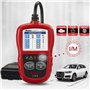 Autel Outils de Diagnostic Auto OBDII Lecteur de Code avec Menu en Français Lecture et Effacement des Codes d'Erreur Scanner OBD