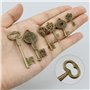 150 Pièces Clés Vintage Decoration Mélangé Vieux Bronze Cle de Meuble Vintage Clé pour Décoration Mariage Antique Décoratif Coll