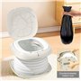 Siège de Toilette pour Enfants, Siège Toilette Pliable Enfants, Toilettes Pliantes pour Enfants, Pot Pliant de Voyage Portable, 