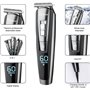 Hatteker Tondeuse Barbe Tondeuse Cheveux Hommes Rasoir Tondeuse Corps Nez-Oreilles Impermeable 5 In 1