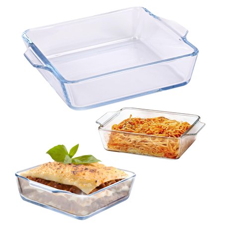 Plat De Cuisson En Verre De 0.8 Litres