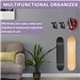 xiruiubao Support Skateboard,Support Skateboard Mural avec Accessoires de Montage,Support Mural pour Rack per Esposizione e Stoc