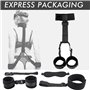 Bdsm Menottes Sex Lit Menotte Femme Sexy érotique SM Kits de Bondage Kit Bdsm Retenue et Bondage Sex Toýs Couple Accessoires Jo