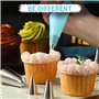 Lot de 42 douilles de décoration de gâteau - Poche a douille - Patisserie accessoires professionnel - Convient aux boulangers am