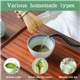 Matcha set – Matcha kit – Set de fouet matcha bambou – 4 pièces d'accessoires pour matcha avec cuillère à matcha et support en c