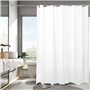 Flearitzo Rideau Douche - Rideau de Douche Anti Moisissure Rideau Douche imperméable et Lavable Tissu Polyester Taille 180×200cm