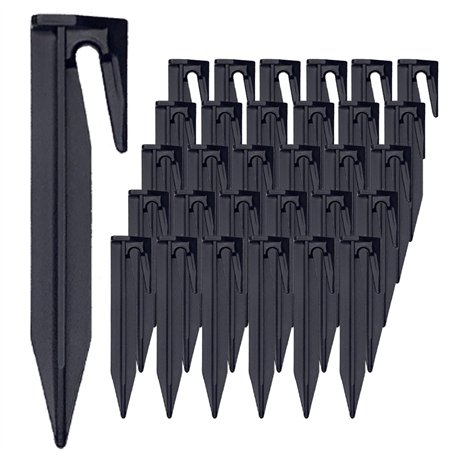 Piquet fil Robot Tondeuse - 200 Piquets pour Câble de délimitation de robot Tondeuse piquets de terre pour fixer le câble de dél