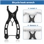 Chaîne de vélo - Kit Réparation Chaîne Vélo - Alliage d'Aluminium - Outil Démonte Chaîne - Pour Réparer Chaînes VTT et Vélo de C