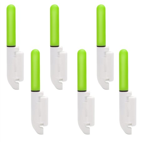 Ruikdly Lumière Canne à Pêche 6 Bâton Lumineux LED pour la Pêche Bâtons Lumineux de Pêche avec Boucle pour Canne à pêche en mer