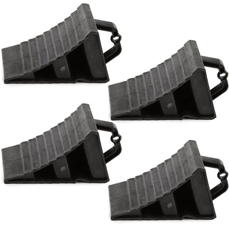 GAsupply Lot de 4 cales de roue en plastique avec poignée pour voiture