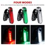 6pcs Feux De Navigation Pour Bateau, Feux Navigation Bateau, Lampes De Navigation À Led 4 Types De Mode Clignotant Lumières Poup