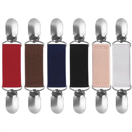 Hezhou 6 pièces Clip Chandail Pull Clip Cardigan Femme Chandail Clip Clip écharpe Cardigan Clip écharpe Cardigan Pince Cardigan