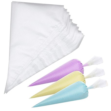 Zuofan 100 Pcs Poches à Douilles 30CMX20CM avec Design Antidérapant pour Deco Gateau