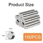 100PCS Petits Aimants de Réfrigérateur,Aimant Neodyme,6mm x 3mm,Aimant Frigo Aimant Rond,Mini Aimants Puissants,pour Réfrigérate