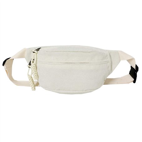 Eniyou Sac Banane Velours Côtelé Femme pour Shopping