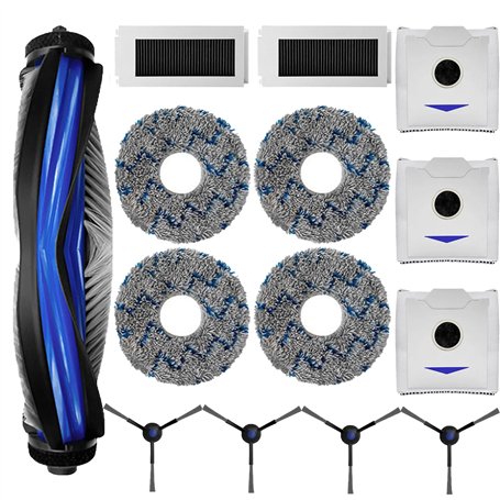 Odashen Lot de 14 Accessoires de Rechange pour Ecovacs Debot N30 Pro / N30 Omni / N30 Pro Omni