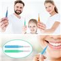 NVIYAM 24 Pcs Brossettes Interdentaire Cure-Dents Interdental Brush Brosse Dentaire Portable Avec Couvercle Dentaire Brosse d'Hy