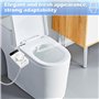 NVIYAM Toilette Japonaise Bidet, Bidet Toilette Gauche WC Bidet, Toilette WC non Electrique, Accessoire pour Toilettes avec Doub