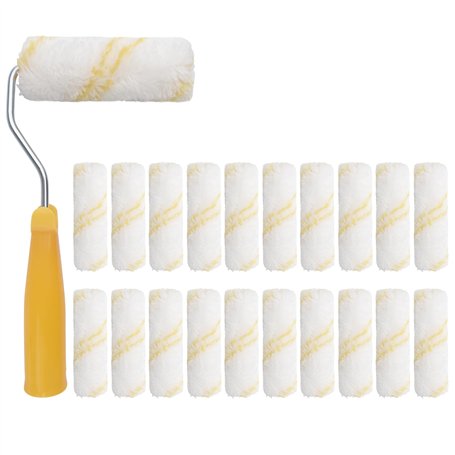 MeoZynxadril 20 Pièces Rouleau Peinture Kit