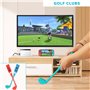 RTop 20 en 1 Kit d'accessoires de Sport Switch pour Nintendo Switch Sports, Manettes Switch Joy-Con Grips, Kit d'accessoires pou