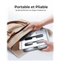 CIRYCASE Support Ordinateur Portable Bureau, Rehausseur PC Portable Stable Aluminium, Ergonomique pour Bonne Posture, Laptop Sta