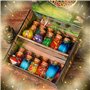 DECOHOME Set de Potion Mystère Vintage pour Enfants, mélange 20 bouteilles de Potion Magique, Jouets Artisanaux pour Garçons et