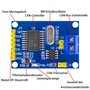 GERUI Lot de 5 modules de bus CAN MCP2515 - Protocole SPI pour Arduino SCM 51 MCU ARM - Avec carte de développement TJA1050 DC 5