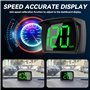 WIYETY Compteur de Vitesse Numérique Universel pour Voiture - Affichage Tête Haute pour Vélo, Moto et Auto