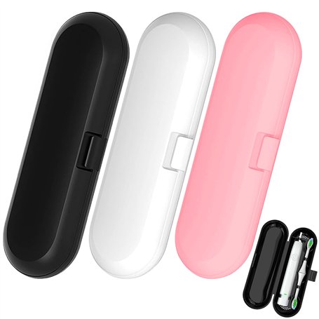 UZSUZZ 3 Pièces Etui Brosse a Dent Électrique
