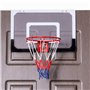 COSTWAY Mini Panier Basket Panneau de Basket-Ball en PC et Nylon pour Enfants, Jeux de Basket Ball 46 x 30,5 CM, Diamètre du Pan