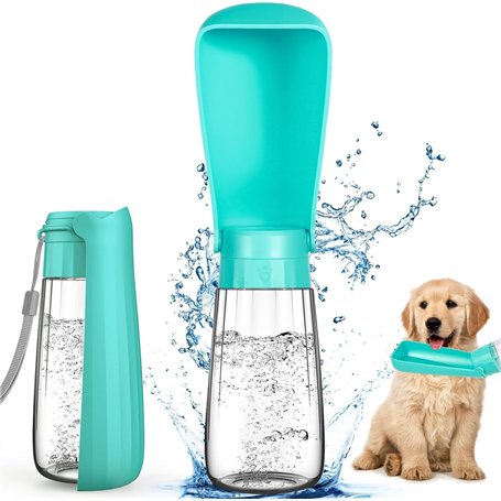 MTINRNI 550ML Bouteille d'eau Portable pour Chien Chat