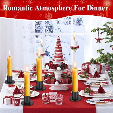 Porte Bougie Métal Moderne